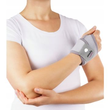 Stabilizator Incheietura Manii, Neoprem, Culoare Gri, Ambidextru, Circumferinta Incheietura 12.5-23.8 cm
