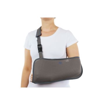 Suport Fixare Antebrat, Culoare Gri, Marime S, Circumferinta Piept 70-85 cm, Adult,Copil,Universal 